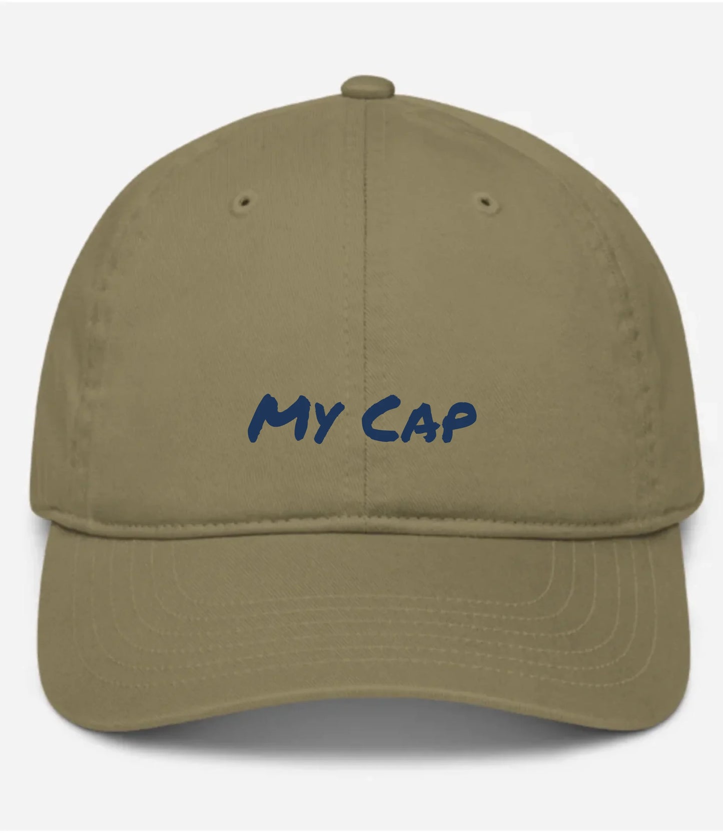 Custom embroidered jungle cap with personalised text
