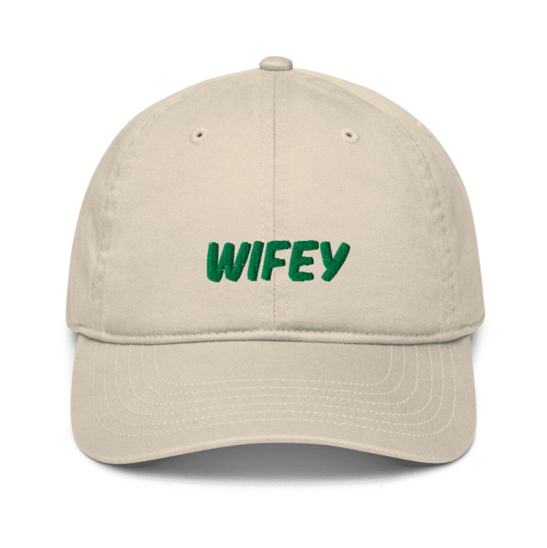 Custom Embroidered Organic Cotton Cap